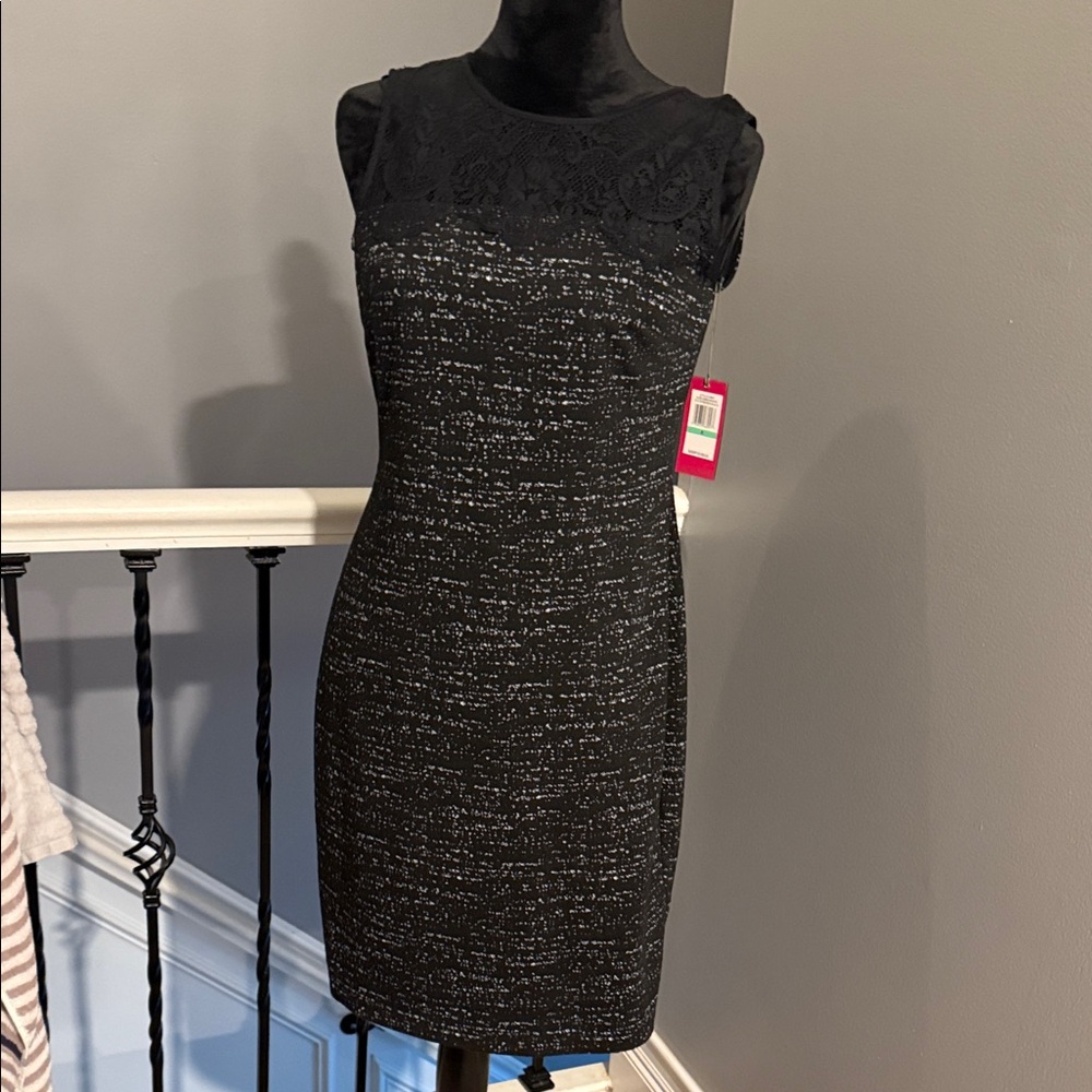 Vince Camuto Black and White dress
